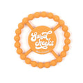 Bella Tunno Sweet Cheeks Happy Teether Baby Toy Apricot