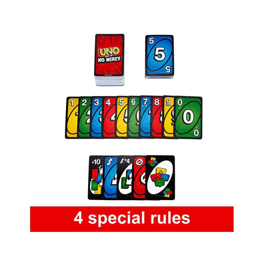Mattel UNO Show `Em No Mercy Card Game