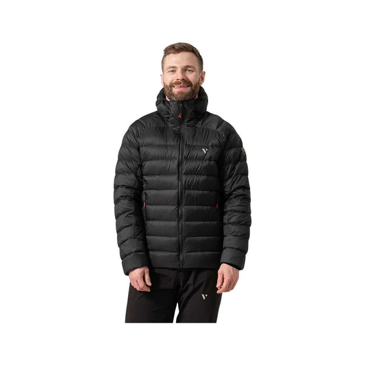 Mac in a Sac Men's Summit Hooded Down Jacket Black