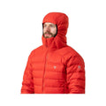 Mac in a Sac Men's Summit Hooded Down Jacket  Flame