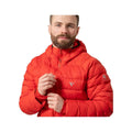 Mac in a Sac Men's Summit Hooded Down Jacket  Flame