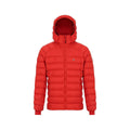 Mac in a Sac Men's Summit Hooded Down Jacket  Flame
