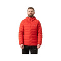 Mac in a Sac Men's Summit Hooded Down Jacket Flame