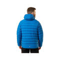 Mac in a Sac Men's Summit Hooded Down Jacket  Ocean Blue