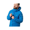 Mac in a Sac Men's Summit Hooded Down Jacket  Ocean Blue