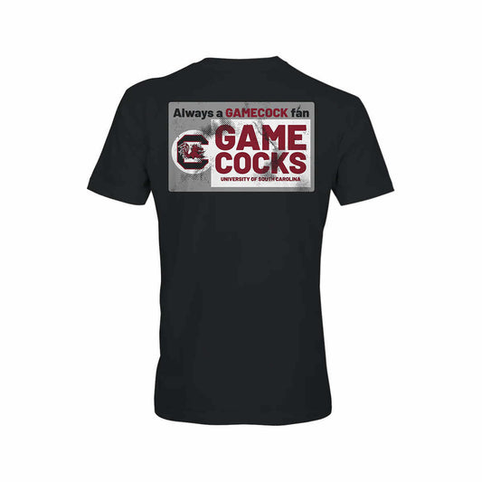 Eat More Tees Gamecocks Fan Short Sleeve T-Shirt Black