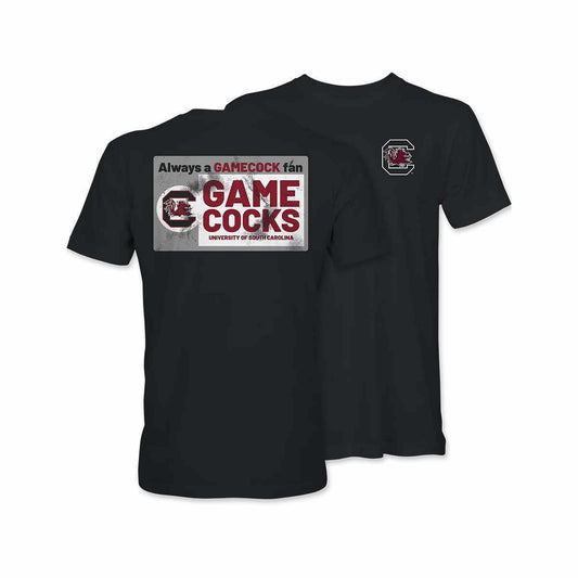 Eat More Tees Gamecocks Fan Short Sleeve T-Shirt Black