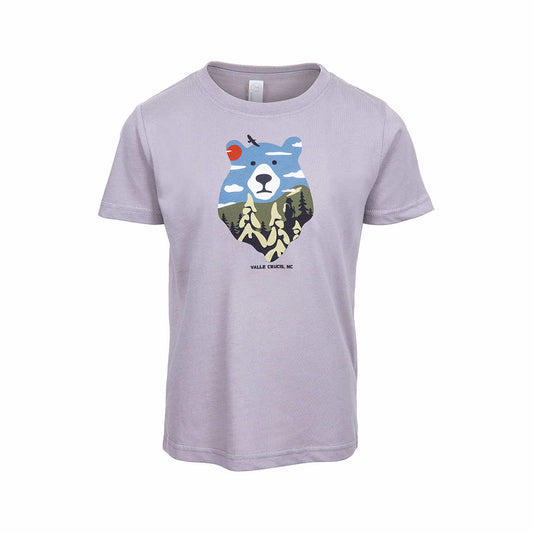 Bum Wraps Toddler Valle Crucis Alpine Bear Short Sleeve T-Shirt Titanium