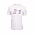 Barefoot Baby Kids' Life is Better With Goats Short Sleeve T-Shirt Soft Beige