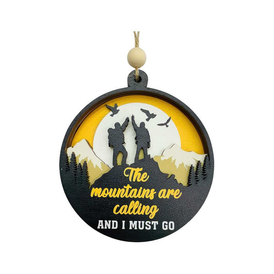 Mountains Calling Ornament