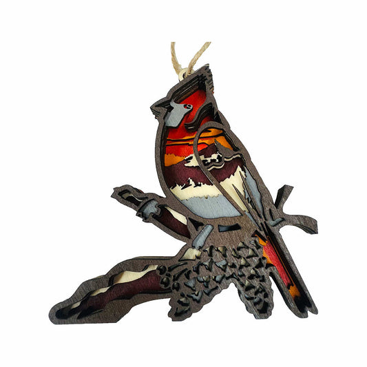 Cardinal Ornament
