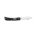 Jigged Rough Black Synthetic Sod Buster Jr Knife