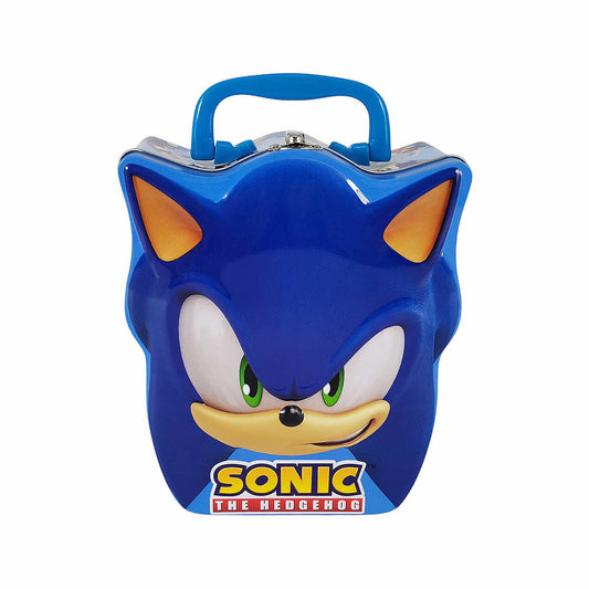 Sonic Head Shaped Carry All Tin