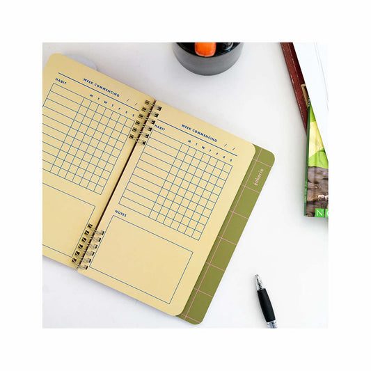 Kikkerland Habit & Goals Tracker