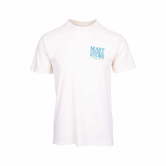 Color swatch for Mast General Store Uniquely Southern Short Sleeve T-Shirt in Ivory