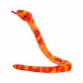 Aurora World Corn Snake Plush Toy - 50 Inch Orange And Red