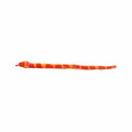 Aurora World Corn Snake Plush Toy - 50 Inch Orange And Red