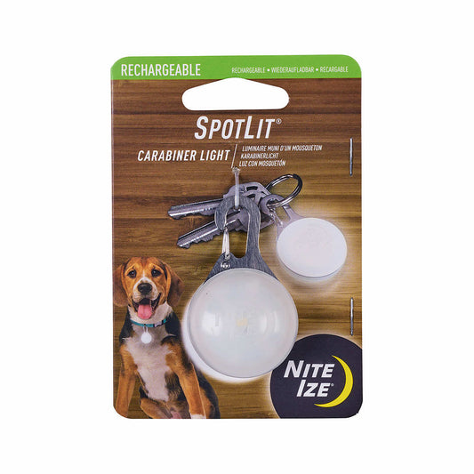 SpotLit Rechargeable Carabiner Light
