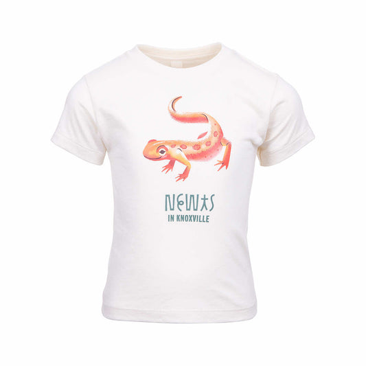 Toddlers' Newts In Knoxville Short Sleeve T-Shirt Natural