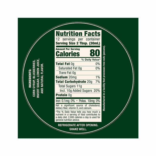 Mast Store Provisioners Blueberry Syrup