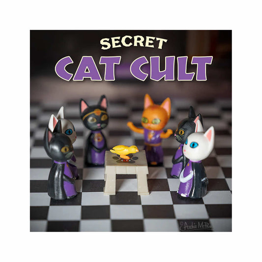Archie McPhee Secret Cat Cult Toy