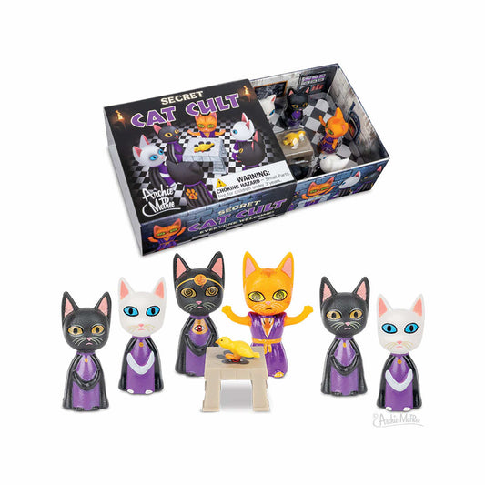 Archie McPhee Secret Cat Cult Toy