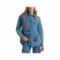 Wrangler Women's Lainey Wilson Embroidered Denim Long Sleeve Shirt
