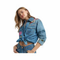 Wrangler Women's Lainey Wilson Embroidered Denim Long Sleeve Shirt