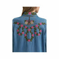 Wrangler Women's Lainey Wilson Embroidered Denim Long Sleeve Shirt