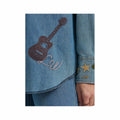 Wrangler Women's Lainey Wilson Embroidered Denim Long Sleeve Shirt