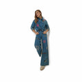 Wrangler Women's Lainey Wilson Embroidered Wide Leg Jeans  Denim