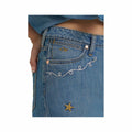 Wrangler Women's Lainey Wilson Embroidered Wide Leg Jeans  Denim