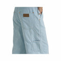 Wrangler Women's Lainey Wilson Denim Stripe Overalls, alternate view 6