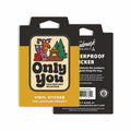 Only You Retro Sticker