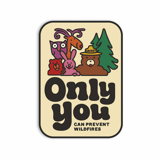 Only You Retro Sticker