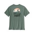 Carhartt Men's Irvine Relaxed Country Short Sleeve T-Shirt Green Slate