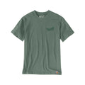 Carhartt Men's Irvine Relaxed Country Short Sleeve T-Shirt  Green Slate