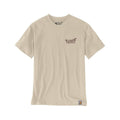 Carhartt Men's Irvine Relaxed Country Short Sleeve T-Shirt  Oat Milk