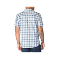 Carhartt Men's Bozeman Relaxed Short Sleeve Plaid Shirt  Iron Blue