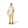 Carhartt Men's Bozeman Relaxed Short Sleeve Plaid Shirt  Smoked Teal