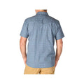 Carhartt Men's Montana Bozeman Relaxed Short Sleeve Plaid Shirt  Iron Blu Bndna Prt