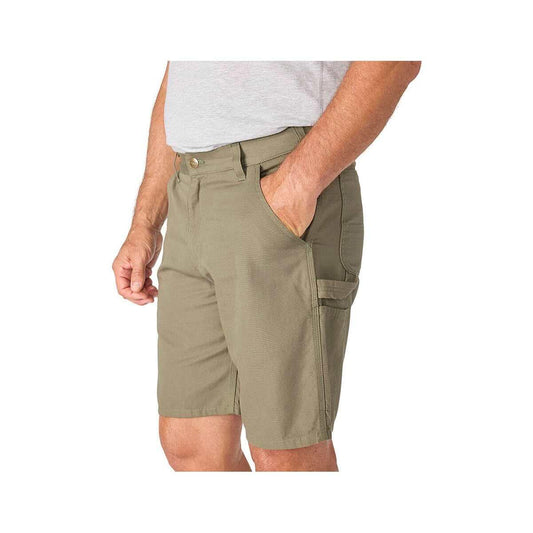 Color swatch for Carhartt Men's Loose 9-Inch Stateline Shorts in Dusty Olive
