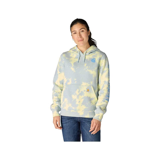 Carhartt Women's Marquette Printed Sweatshirt Blueauracamo Ht