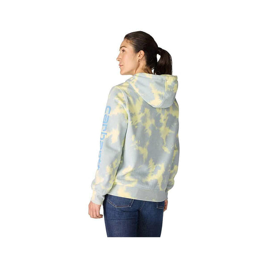 Carhartt Women's Marquette Printed Sweatshirt Blueauracamo Ht