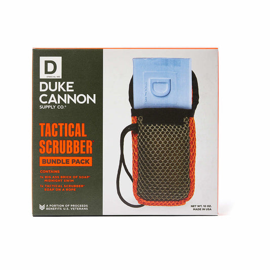 Duke Cannon Midnight Swim Tactical Scrubber Bundle