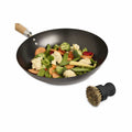 Harold Import Wok and Cast Iron Scrub Brush