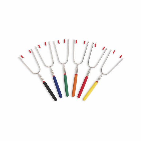 Harold Import Telescoping Roasting Forks - Set of 6