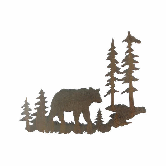 Laser Cut Bear Wall Art