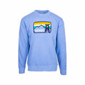 Bum Wraps Hendo Bear Crewneck Sweatshirt Pigment Ltblue
