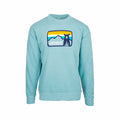 Bum Wraps Hendo Bear Crewneck Sweatshirt Pigment Mint